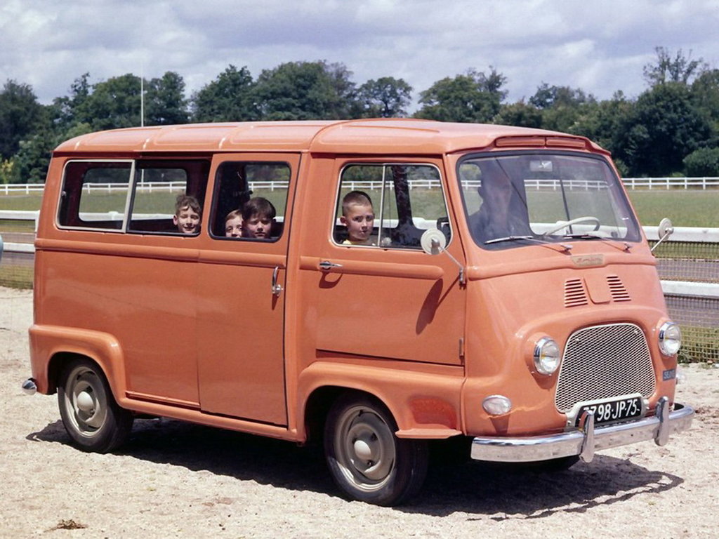 Renault Estafette 1 поколение, минивэн (05.1959 - 05.1962)